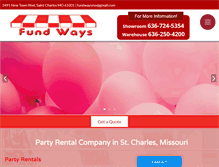 Tablet Screenshot of fundwaysofmissouri.com